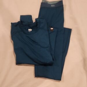 REI Teal Kids Base Layer